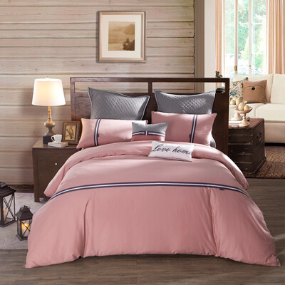 

LOVO cotton bed set/bed kit (duvet cover/bed sheet/pillowcase) 1.8m bed
