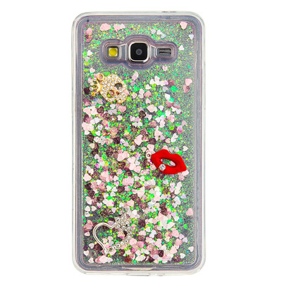 

Динамический Quicksand Блеск наливные Мягкая ТПУ чехол для SAMSUNG G530