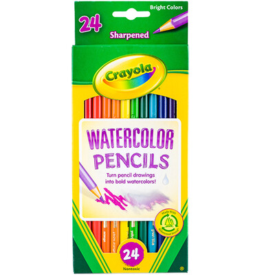 

Окрашенные детской музыкальной Crayola 24 цветных водорастворимых цветных карандашей 68-4304
