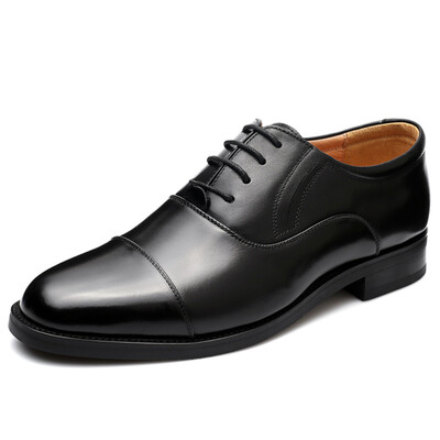 

Superman Dress shoes JD305 calfskin general leather shoes quality three connector business men&39s shoes black 41 yards