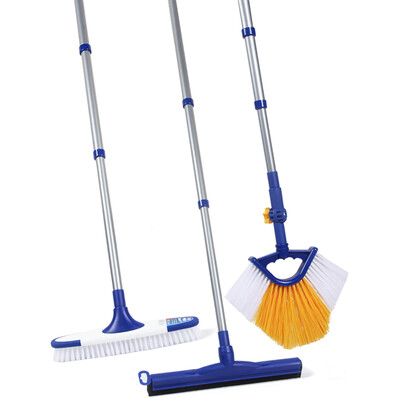 

Pilgrims piaolin 3 pieces sets of cleaning the home cleaning kit tools three-pole ceiling dust brush to scratch the wiper wiper blade