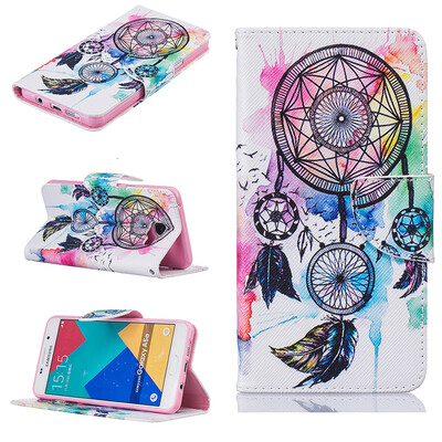 

Dreamcatcher Design PU Leather Flip Cover Wallet Card Holder Case forSAMSUNG GALAXY A5 2016A510