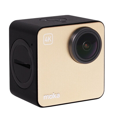 

Small card MOKACAM 4k sports camera gold HD sports camera outdoor diving remote control anti-shake mini compact belt bracket variety of accessories
