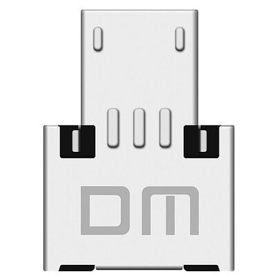 

DM компьютер u дисковый поворот OTG мобильный телефон u дисковый адаптер (OTG-A) (серебро)