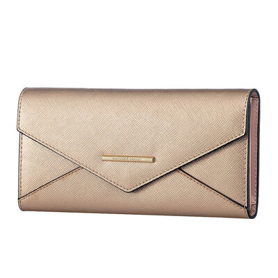 

Marino Orlandi (Marino Orlandi) sweet lady long buckle wallet tide gold