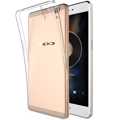 

KOOLIFE OPPO R7S Случай телефона r7S Прозрачный случай / случай силиконовый ударопрочный мягкий случай