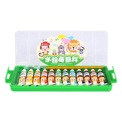 

Morning light M & G APL97627 Gouache paint paint paint 12 color box 6ml