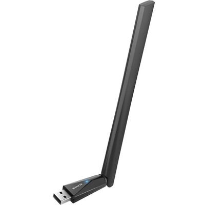 

MAXEYE USB Wireless Network Card High Gain Antenna Portable wifi Receiver High Speed ​​Compatible Signal Amplifier Black