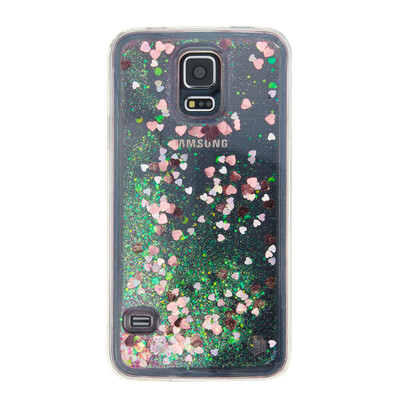 

Dynamic Quicksand Glitter Liquid Soft TPU Case Cover For SAMSUNG S5