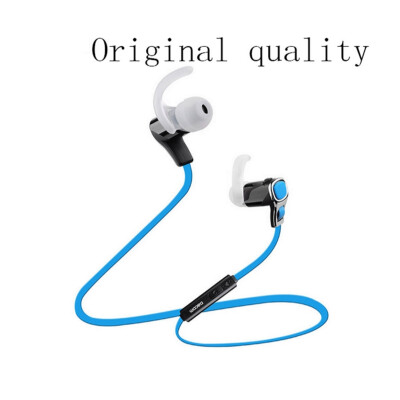 

Original Bluetooth 4.1 Neckband Stereo APTX Earphone Sports Wireless Bluetooth Music Headphone C06 (Blue/Black