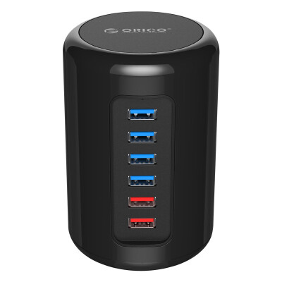 

Orrick Division (ORICO) RH4CS HUB USB разветвитель концентратор творческой Mac Pro Desktop Computer 4 USB3.0 заряженного с двумя черными USB удлиннитель кабеля