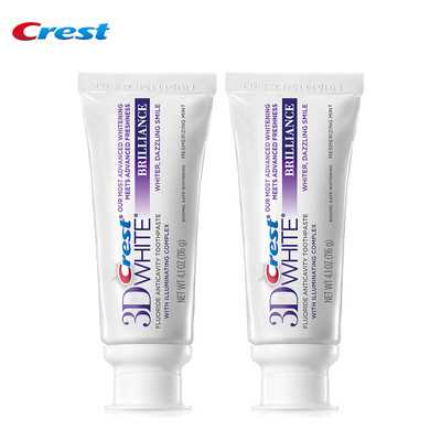 

Crest 3D Brilliance White Glamorous White Toothpastes Deep Clean Oral Hygiene Teeth Whitening 116g2