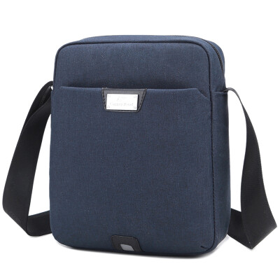 

Carnie carneyroad new men bag shoulder Messenger bag fashion cotton and linen function package black CR690