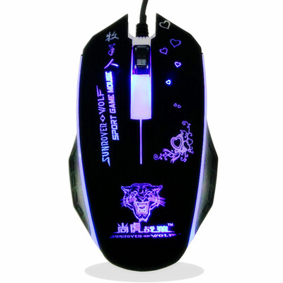 

Wired mouse photoelectric G2 shepherd USB game lighting mouse manufacturers wholesale computer accessories LOL