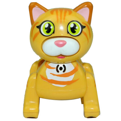 

Yinhui toy simulation animal model intelligent electric music robot cat toy children's educational early childhood teaching aids - interest in the United States shorthair SLVC885040CD00101