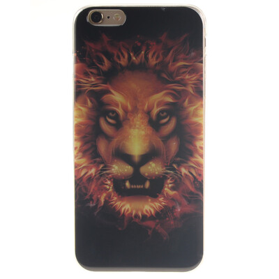 

Flame Lion Pattern Soft Thin TPU Rubber Silicone Gel Case Cover for IPHONE 6 Plus6S Plus