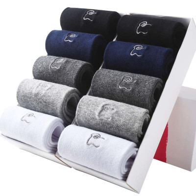 

Jingdong supermarket] Arctic cashmere socks male summer men socks solid color business casual men socks combed cotton socks sports socks in the tube socks 10 double