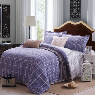 

SHENGWEI cotton bed set/bed kit (duvet cover/fitted sheet/pillow case