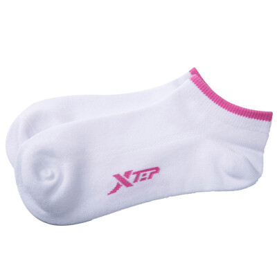 

XTEP) female socks comfortable breathable exercise fitness elastic wear socks 985238511696 rose