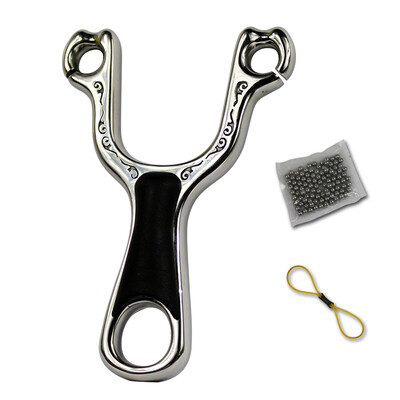 

Pioneer with metal slingshot high hardness card ball reverse traditional slings with rubber band non-solid wood outdoor stainless steel demons with mud balls 100