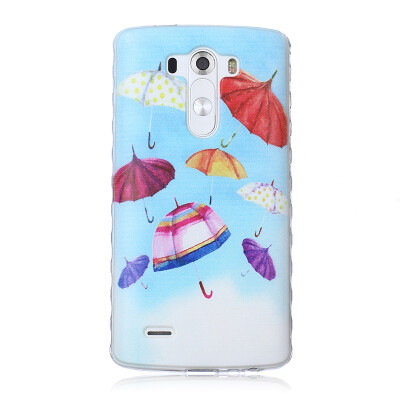 

umbrella Pattern Soft Thin TPU Rubber Silicone Gel Case Cover for LG G3