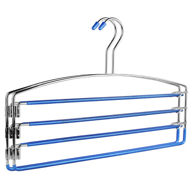 

Betterall plastic cover steel clothes hanger 2 loaded