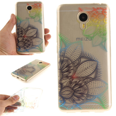 

Dream flower Pattern Soft Thin TPU Rubber Silicone Gel Case Cover for MEIZU Note 3