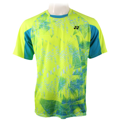 

YONEX YONEX бадминтон сервис быстросохнущая спортивная пара мужская футболка с коротким рукавом 110287BCR желтый L