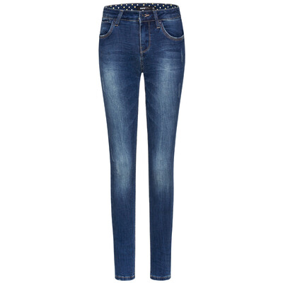 

Semir Lady in the low waist Slim cowboy trousers Korean version of the tide 11116240013 cowboy dark blue 28