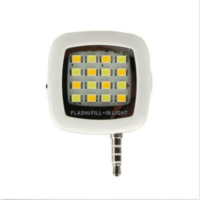 

MyMei 16 LED 3.5mm Camera Selfie Smart Fill Light For IOS Android iPhone 5s 6 Plus