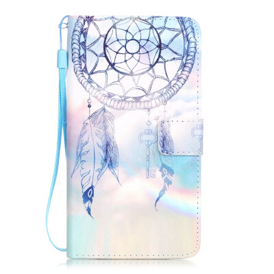 

Dreamcatcher Design PU Leather Flip Cover Wallet Card Holder Case for LS775