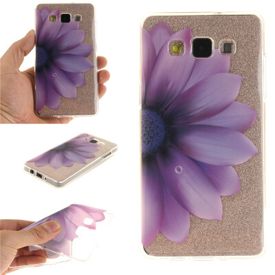 

Half flower Pattern Soft Thin TPU Rubber Silicone Gel Case Cover for SAMSUNG GALAXY A5