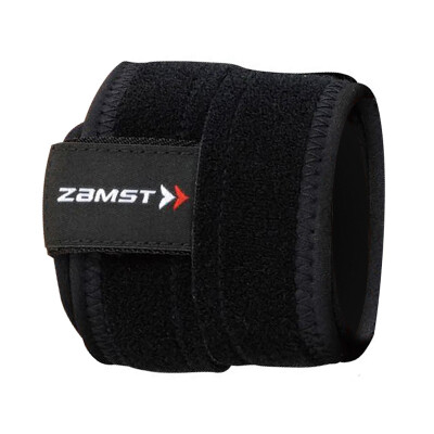 

Zenst ZAMST Bracers Wrist Band Wrist Strap Tennis Badminton Basketball Professional Sports Hanger 1 Pack Black M