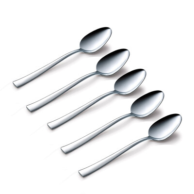 

[Jingdong Supermarket] Road card cool (LUCUKU) 304 stainless steel spoon suit Mies home spoon rice spoon six spoon