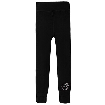 

Disney Disney girls children pure black stretch pants 68244B0 pure black 110-130