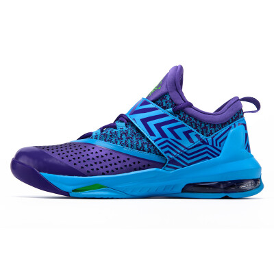 

361 degrees men basketball shoes 671711102-3 gentian violet / fluorescent light blue 44