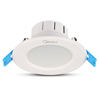 

Midea Midea LED ultra-thin lamp downlight living room restaurant lights 4w white 4000K warm white 25 inch