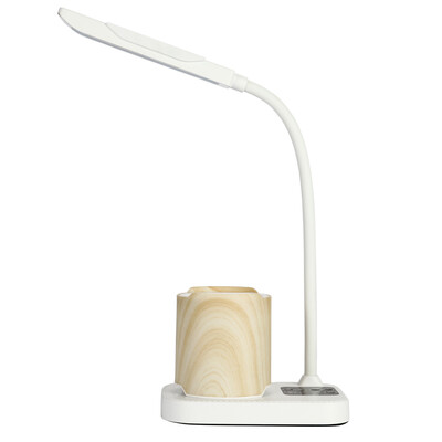 

ASHU) A2 smart table lamp LED touch children learn reading desk lamp mobile phone mini speaker wireless Bluetooth small sound white