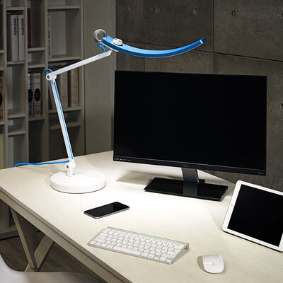 

Jingdong Supermarket] BenQ (BenQ) WiT eye care lamp work learning LED table lamp children's students eye protection Promise light (stars blue