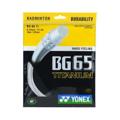 

Younix YONEX BG-65 durable soft feel badminton line fluorescent yellow single tie