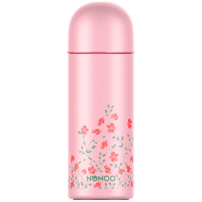 

Jingdong supermarket NONOO stainless steel cold insulation cup portable leaky water cups fresh&lovely cup 260ml stars