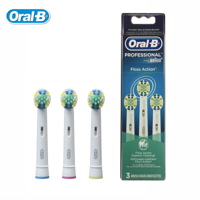 

Genuine Oral-B Electric Toothbrush Heads EB25-3 Replacement brush heads Super Cleaning Professional Dental Hygiene 3 pcs