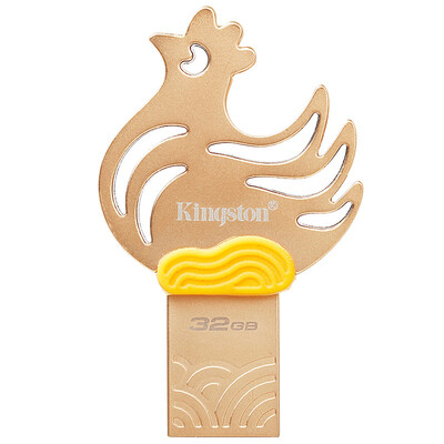 

Kingston (Kingston) 32GB USB3.1 металл U диск DTCNY17 зодиака курица юбилейный выпуск