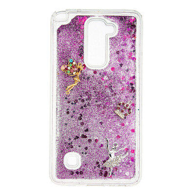 

Динамический Quicksand Блеск наливные Мягкая ТПУ чехол для LG LS775