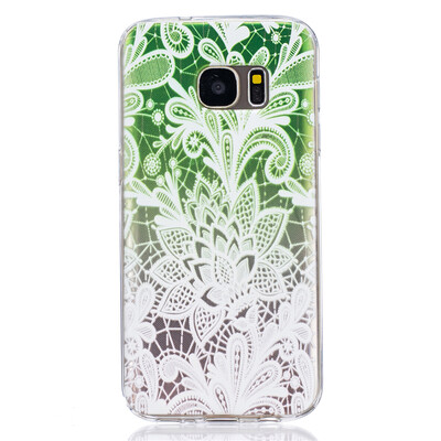 

Green gradient Pattern Soft Thin TPU Rubber Silicone Gel Case Cover for SAMSUNG GALAXY S7