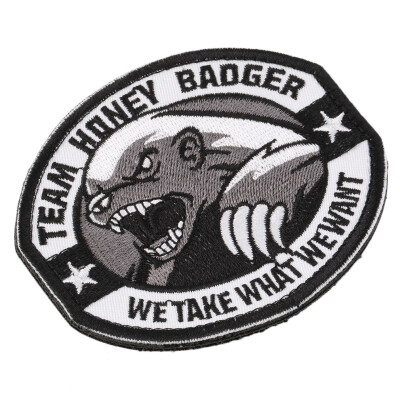 

New Team Honey Badger Military Tactical Army Morale Combat Multicam Patch