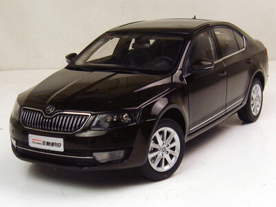 

118 scale Skoda Octavia 2014 diecast model car brown