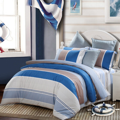 

MERCURY print cotton bed set/bed kit (duvet cover/bed sheet/pillowcase