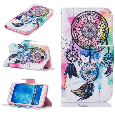 

Dreamcatcher Design PU Leather Flip Cover Wallet Card Holder Case for SAMSUNG GALAXY J5