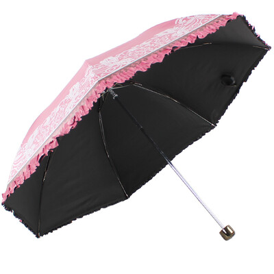 

Paradise umbrella UPF50 gelatin black silk screen printing spell color skirt 30 umbrella umbrella sun umbrella 30041ELCJ